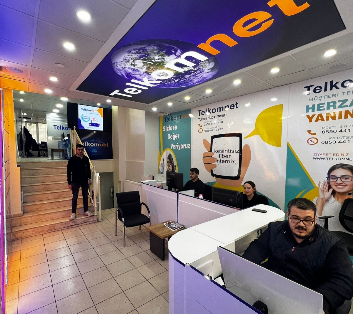 TELKOM NET YENLK PROJELERLE  ZRVEYE KOUYOR 