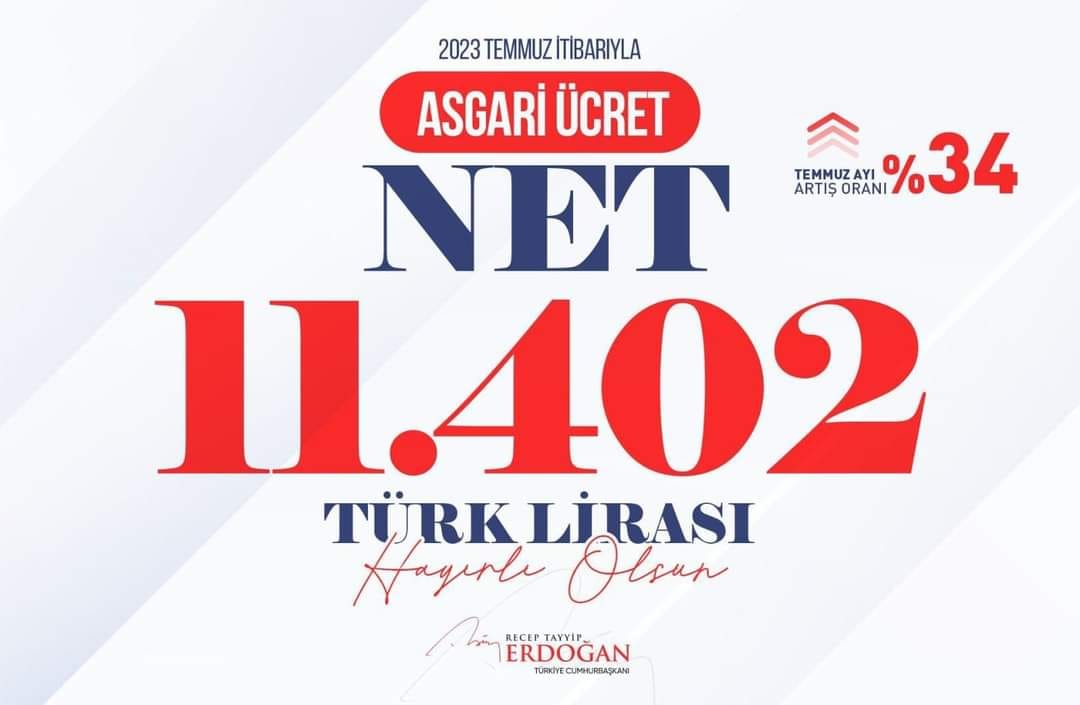 ASGAR CRET 1 TEMMUZ TBARYLE NET 11 402 TL OLDU